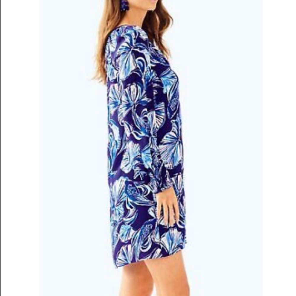 NWT Brynle Dress Bright Navy In Reel Life, Sz S - Picture 4 of 7
